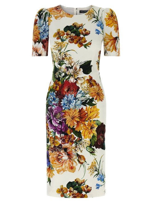 Dolce  Gabbana ドルチェ＆ガッバーナの花のドレス - Image 1