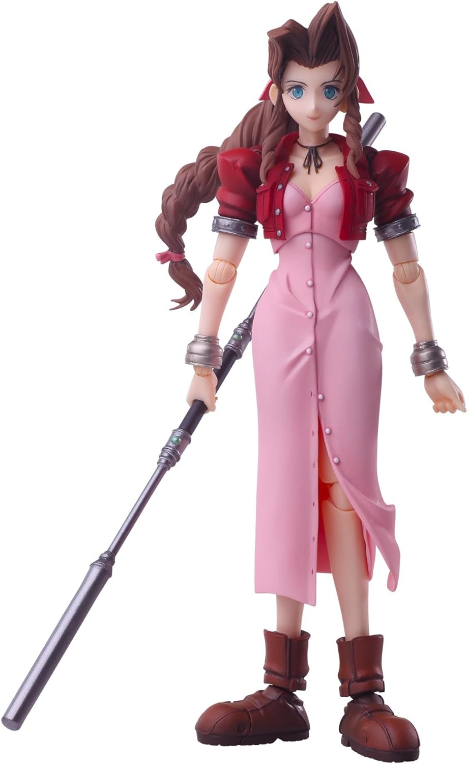 Final Fantasy VII Bling Arts Aeris Gainesborg PVC Pre-painted Action Figure