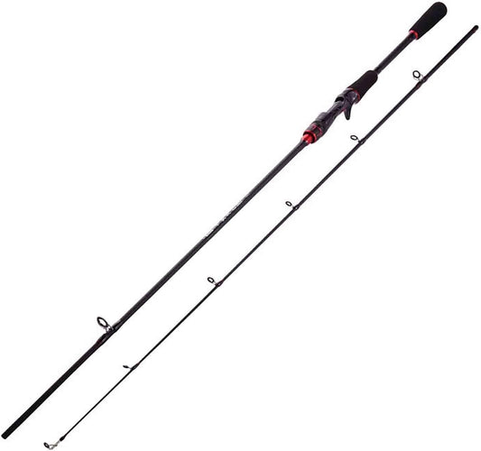 Fishing Rod, Carbon Lure Rod, Throwing Rod, Fishing Rod, Beginner, Fishing Tackle for Beginners, Lightweight, Portable, Fishing Enthusiasts, Beginners, Gift, Suitable for Various Occasions, Easy to