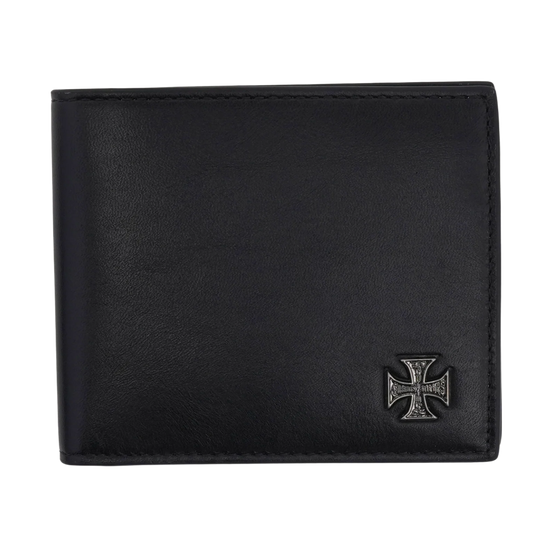 ENFANTS RICHES DÉPRIMÉS 'IRON CROSS' BLACK WALLET