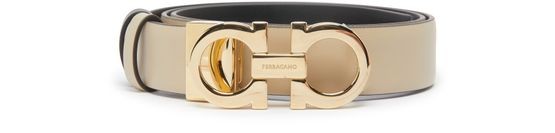 FERRAGAMO Gancini tone-on-tone belt - Image 1