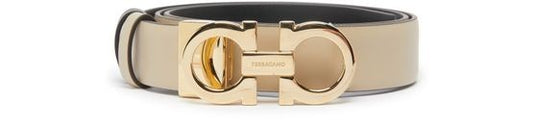 FERRAGAMO Gancini tone-on-tone belt - Image 1