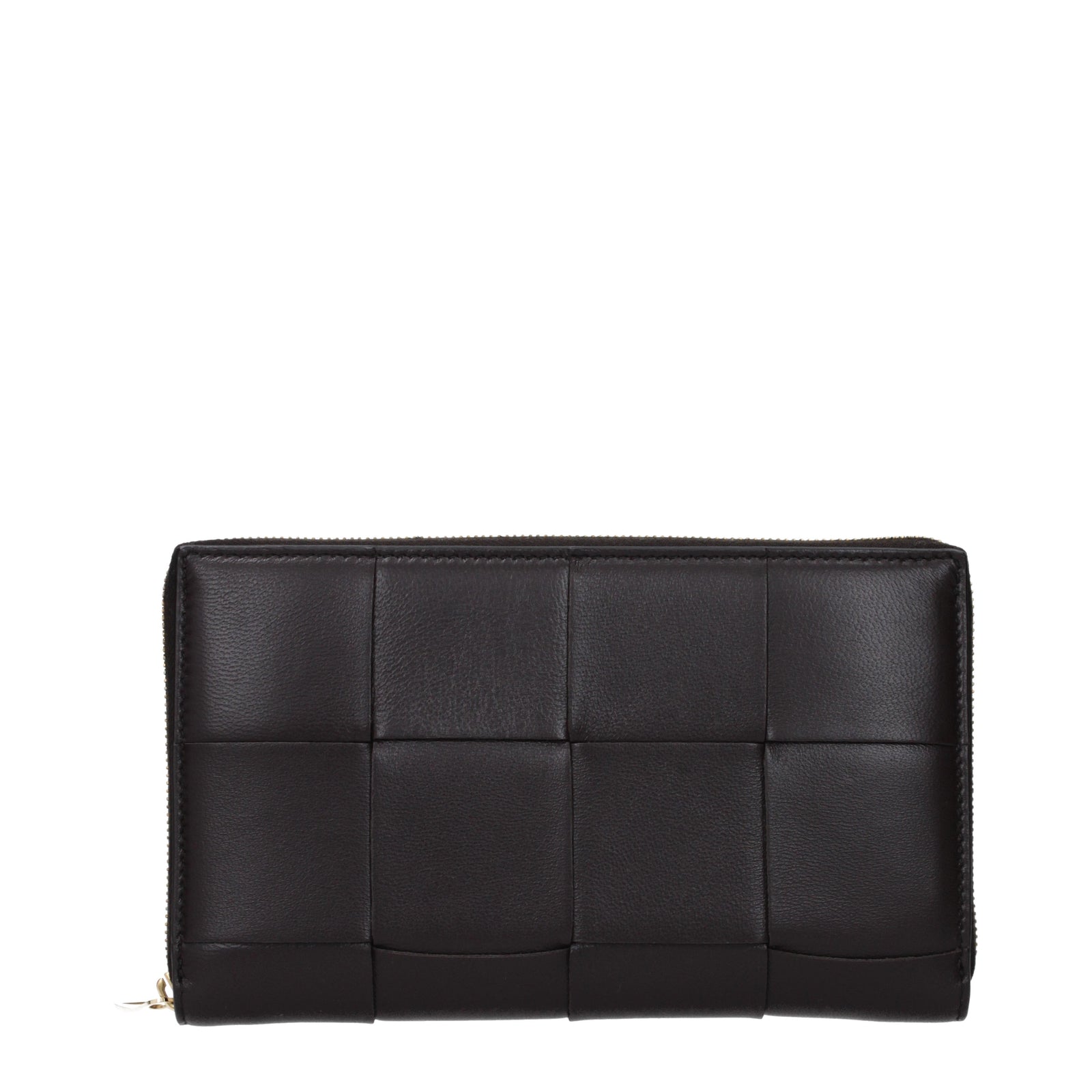 Bottega Veneta Wallets Cassettes女性茶色の革/ダークチョコレート - Image 1