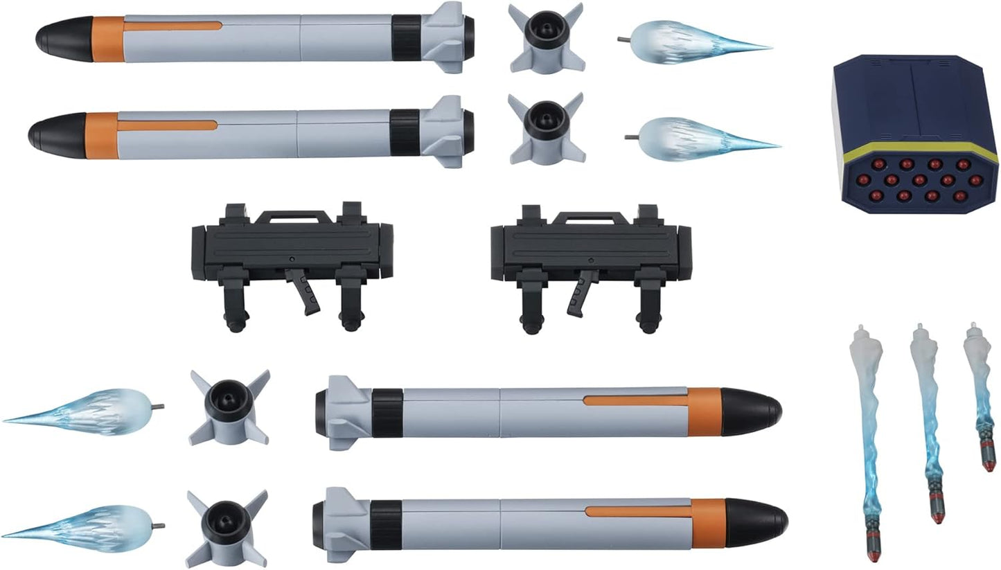 TAMASHII NATIONS ROBOT SPIRITS Mobile Suit Gundam SEED Freedom Alliance Z.A.F.T. Weapon Set Ver. A.N.I.M.E. Approx. 5.1 in (130 mm), Made of ABS & PVC, Pre-painted Articulated Action Figure