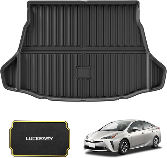 LUCKEASY Toyota Prius 50 Series Dedicated 3D Luggage Mat Trunk Mat Floor Mat (PRIUS 50 Series Previous / Late H27.12-R5.1 2WD Dedicated Luggage Tray, 3D Mat, Waterproof, Antibacterial Effect, Hybrid,