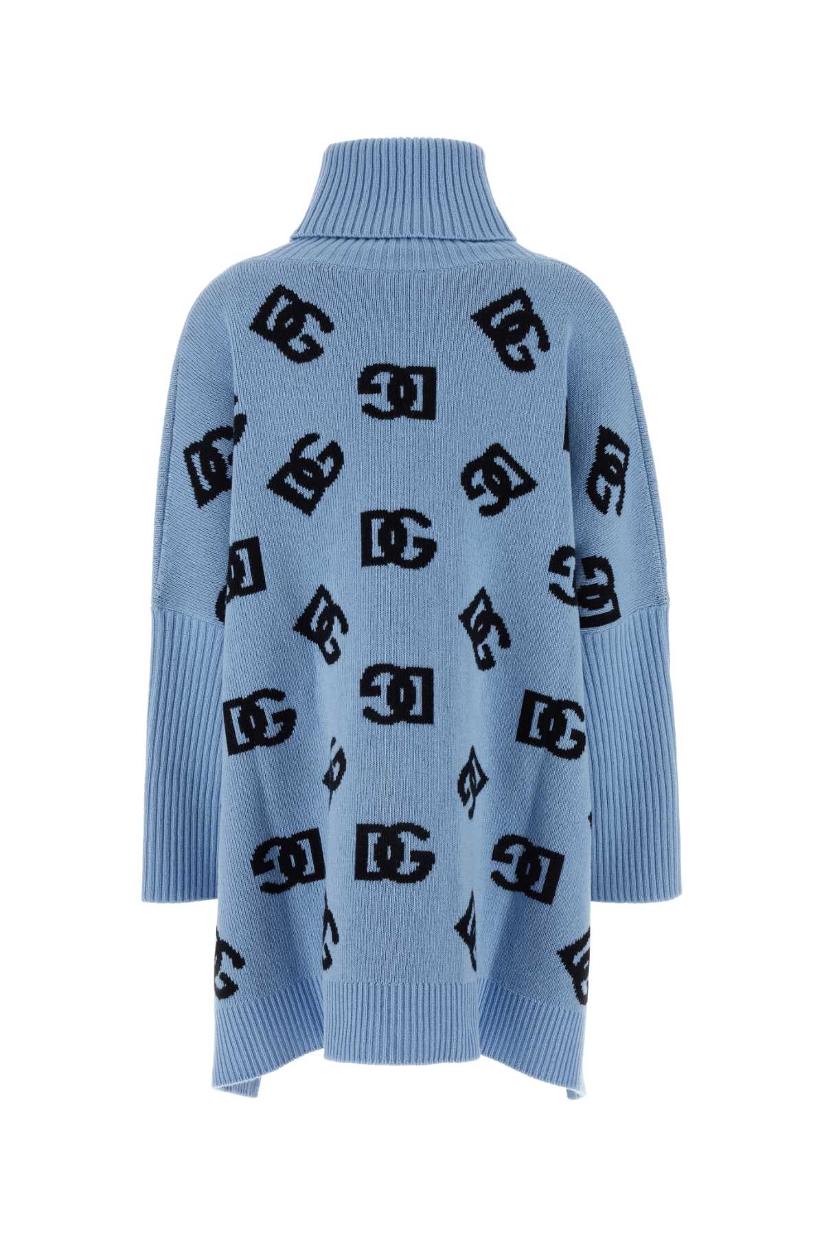 Dolce  Gabbana ドルチェ＆ガッバーナ刺繍ウールポンチョ - Image 1