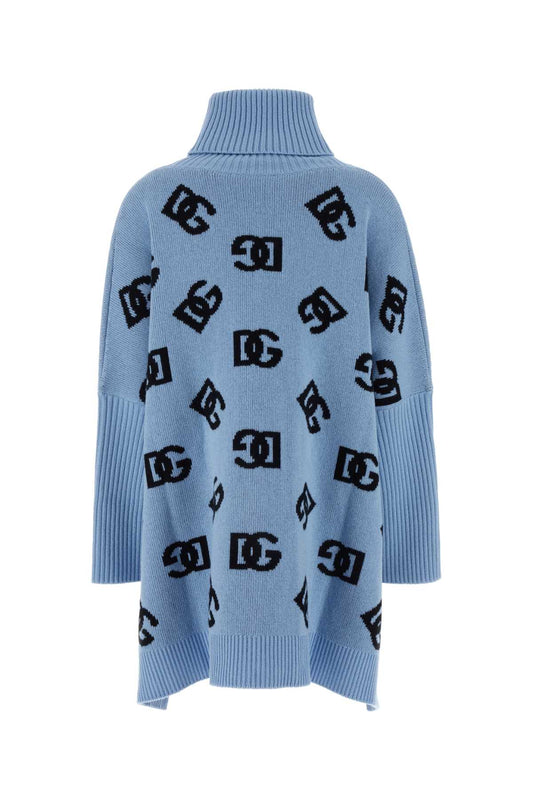 Dolce  Gabbana ドルチェ＆ガッバーナ刺繍ウールポンチョ - Image 1