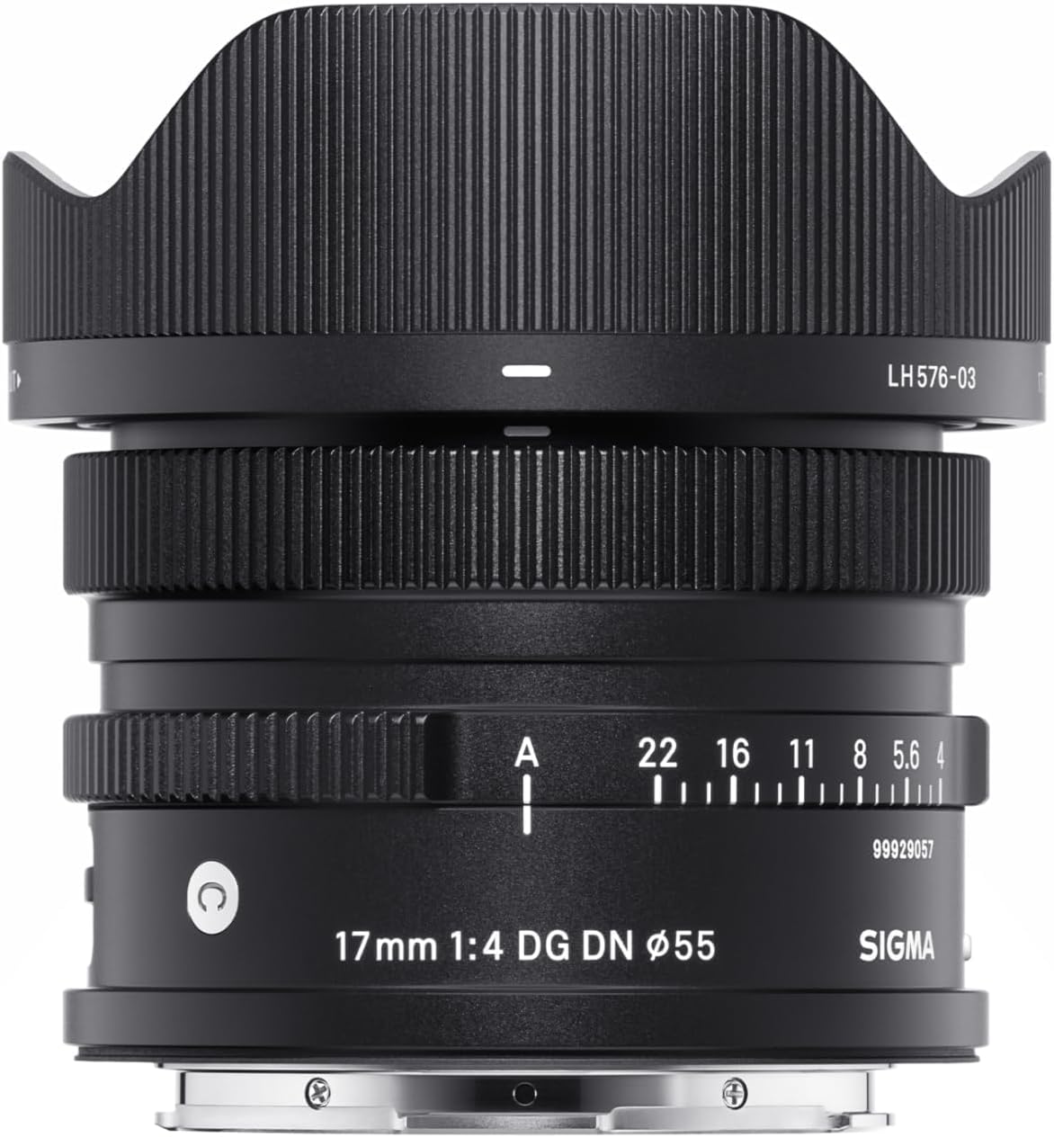 Sigma Sigma L-Mount Lens, 0.7 inches (17 mm) F4 DG DN Monofocal Wide Angle, Full Size, Contemporary Mirrorless