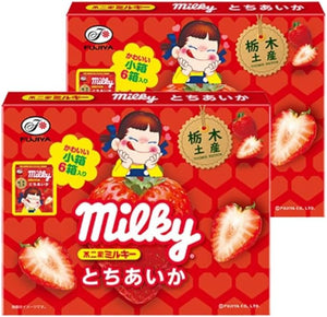(Set of 2) Milky (Tochiagi Souvenirs) 6 x 6 Boxes (Tochigi Souvenirs)