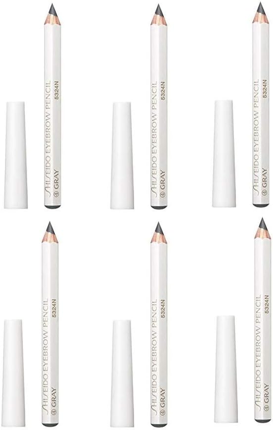 Shiseido Eyebrow Ink Pencil, Gray, Set of 6