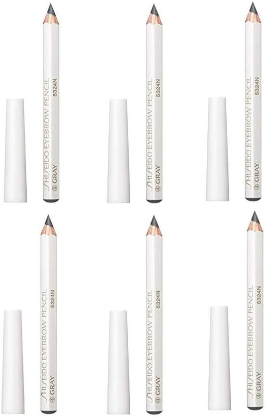Shiseido Eyebrow Ink Pencil, Gray, Set of 6