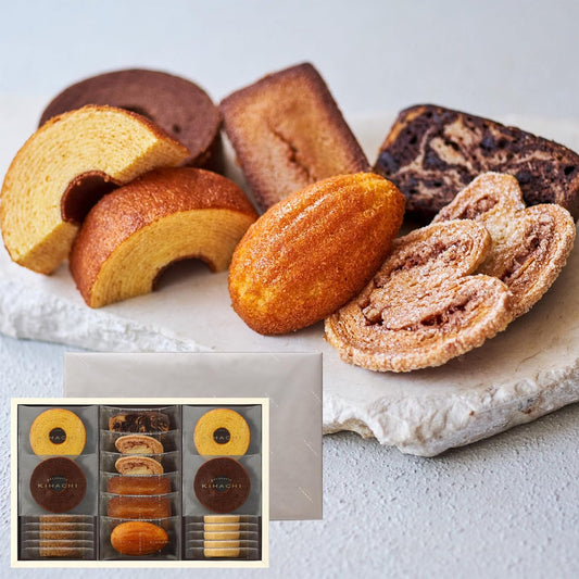 Kihachi Baked Confectionery Gift, 9 Types, 22 Pieces, For Loved Ones, Gift Celebrations, Sweets, Return, Home Celebration, Baumkuchen, Financier, Madeleine, Pound Cake, Cookies, Assortment, Gift,