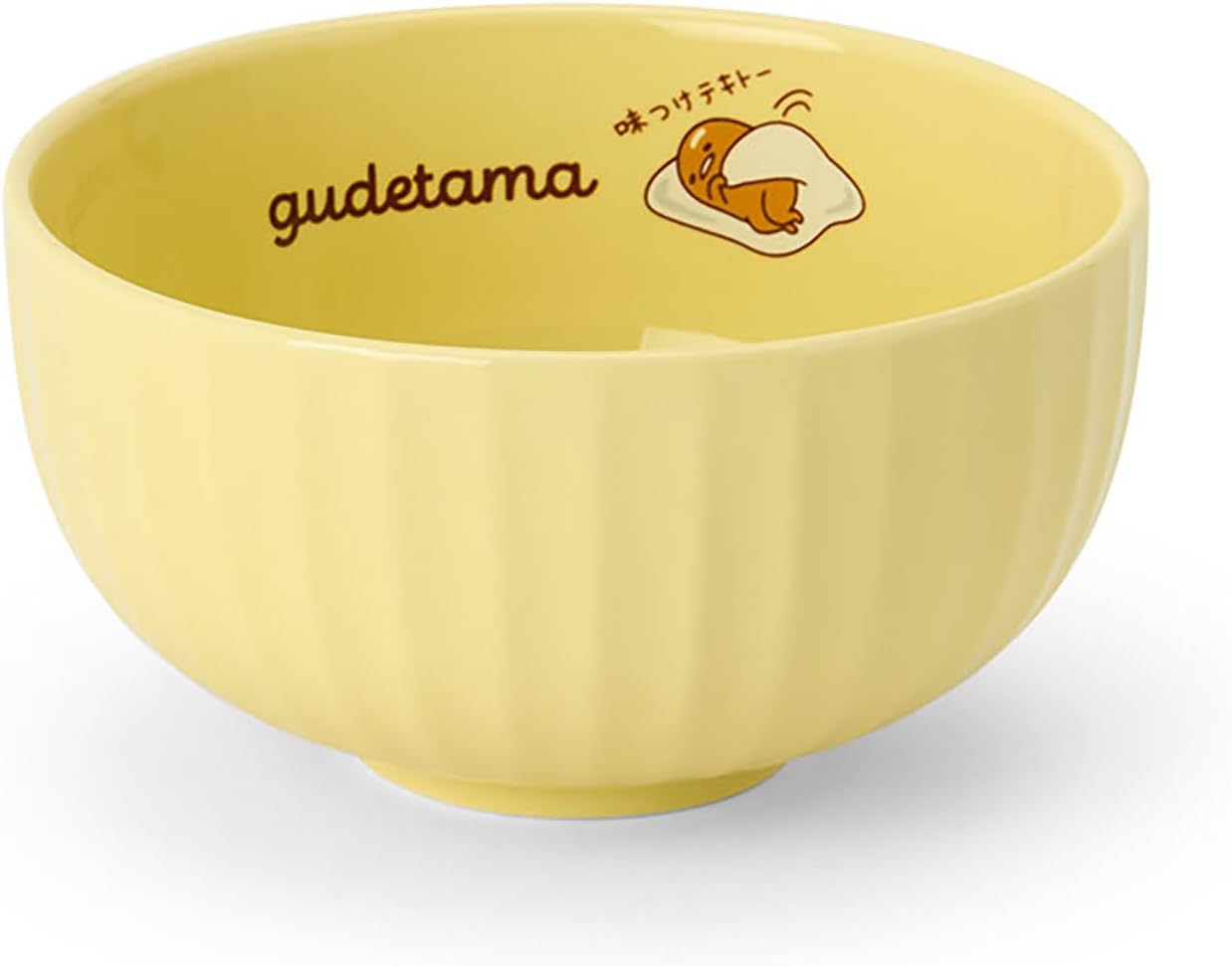 Sanrio 359581 Gudetama Rice Bowl, Microwave, Dishwasher and Dryer Safe