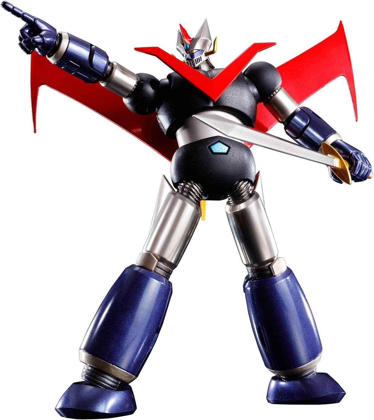 TAMASHII NATIONS スーパーロボット超合金 グレートマジンガー~鉄(くろがね)仕上げ~ 約140mm ABS&PVC&ダイキャスト製 塗装済み可動フィギュア