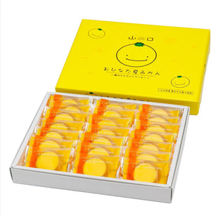 Summer Orange Onita, Yamaguchi Prefecture Limited Edition Summer Mandarin Cookies (21 Pieces), Yamaguchi Prefecture, Tart Cookies, Gifts, Individually Packaged, Sweets, Souvenirs, Souvenirs, Gift, New Year's Eve