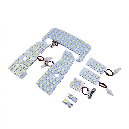 Improved LED Room Lamp, LED Bulb, Toyota Prius 8-Piece Set, Prius 30 Series, Prius α, ZVW30, ZVW40, ZVW41, PHV35 Series, Exclusive Design, Custom Parts, e-auto fun Authentic Product