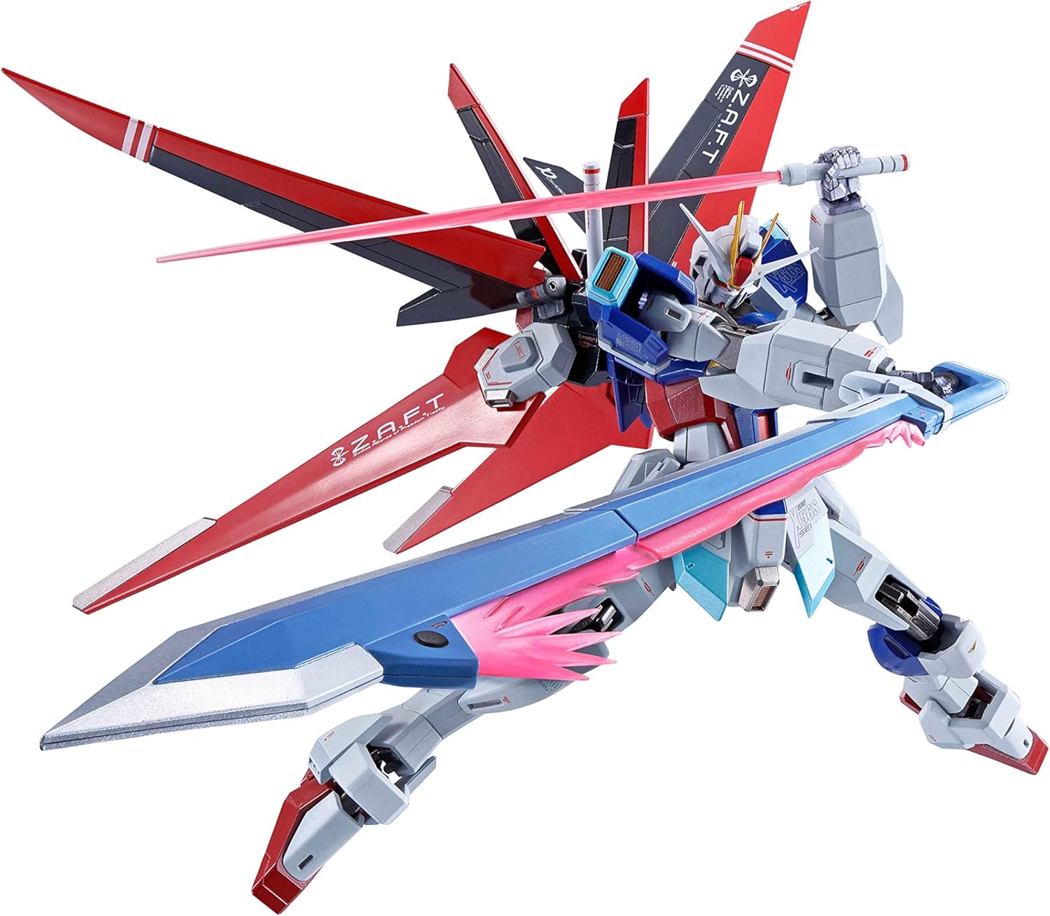 Metal Robot Spirits Mobile Suit Gundam SEED DESTINY Side MS Force Impulse Gundam, Approx. 5.5 inches (140 mm), ABS & PVC & Die Cast Pre-painted Action Figure