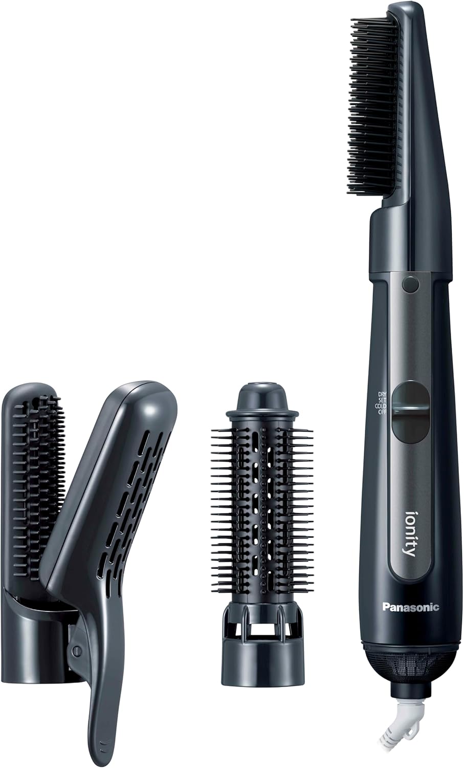 Panasonic EH-KE4L-K Rotating Dryer, Ionity, Negative Ion, Coiled Style, Black (2024 Release)