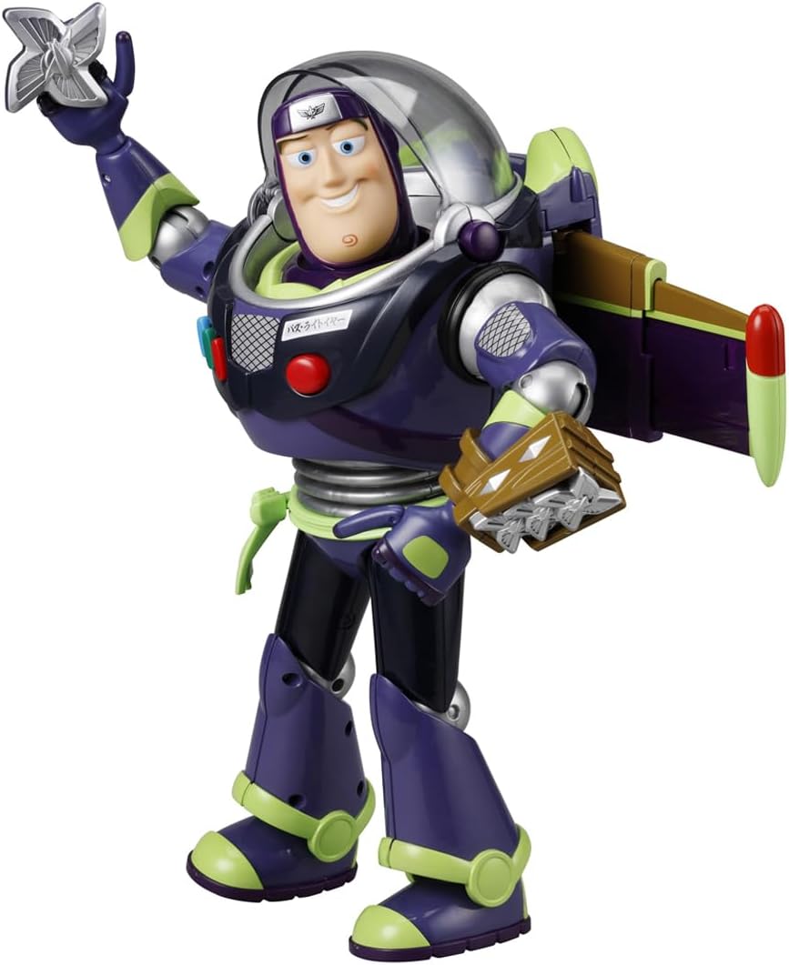 TAKARA TOMY Toy Story 30th Anniversary, Real Size Talking Figure, Buzz Lightyear, NINJA Version