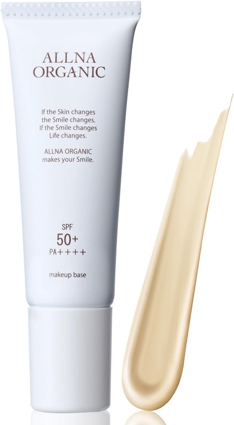 Oruna Organic Makeup Base, 0.9 fl oz (25 ml), Foundation, Sunscreen, CC Cream, Ceramide Formulation, Additive-Free, Pore Hiding