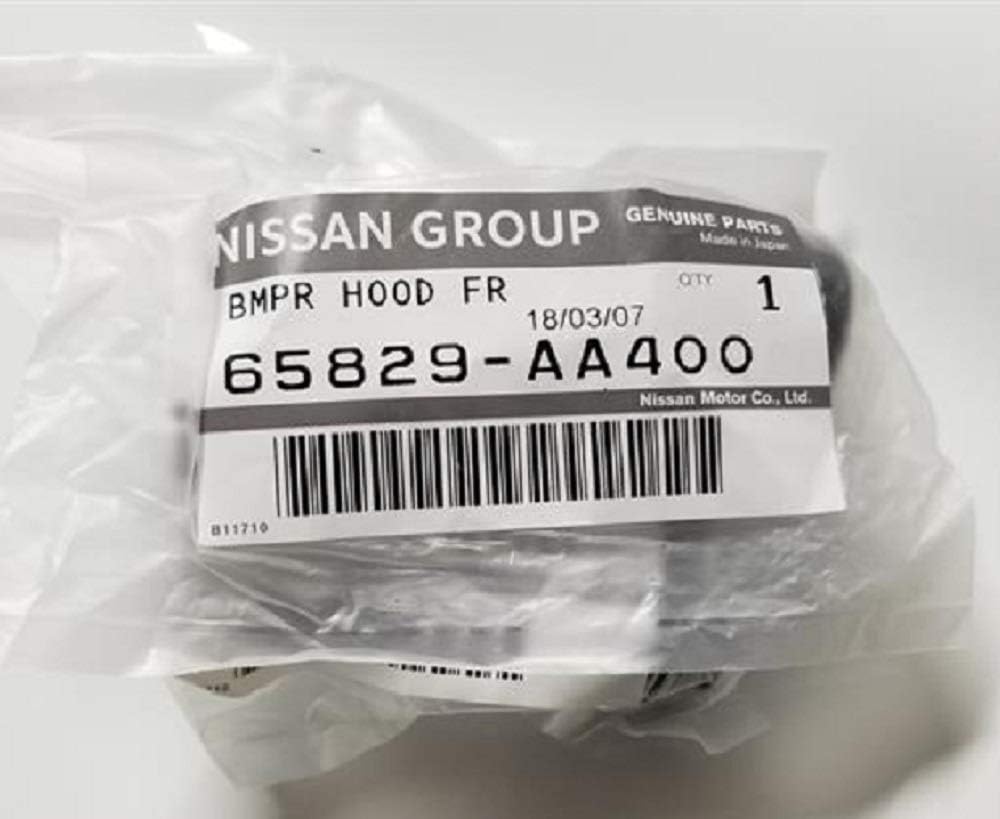 NISSAN Genuine Parts Bumper Rubber for Skyline GT-R (BNR34) Part Number 65829-AA400 1 Piece