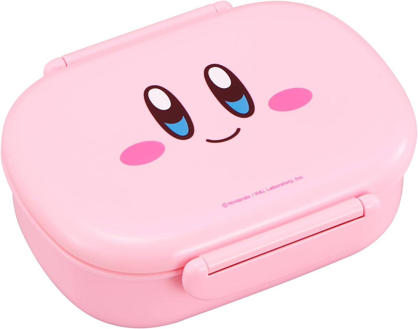 OSK Kirby Star PCR-7 Lunch Box with Compartments, Kirby Plastic, Dishwasher Safe, Dryer Safe, Microwave Safe, Antibacterial