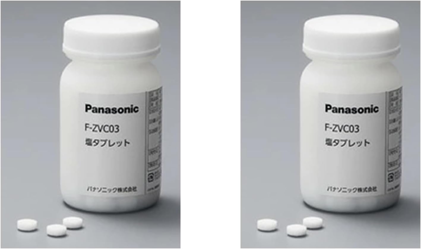 Panasonic F-ZVC03 Salt Tablets for Giaino, Hypochlorous Acid, Space Disinfecting Deodorizer, Genuine Product