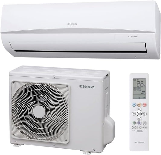 Iris Ohyama Air Conditioner, 14 tatami mats, 4.0 kW, Gentle Eco, Energy Saving, Sleep Mode, Dehumidification Mode, On/Off Timer, Up/Down/Left/Right Automatic Louvers, Internal Cleaning Function