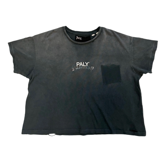 PALY 'CORE' BLACK LOGO TEE