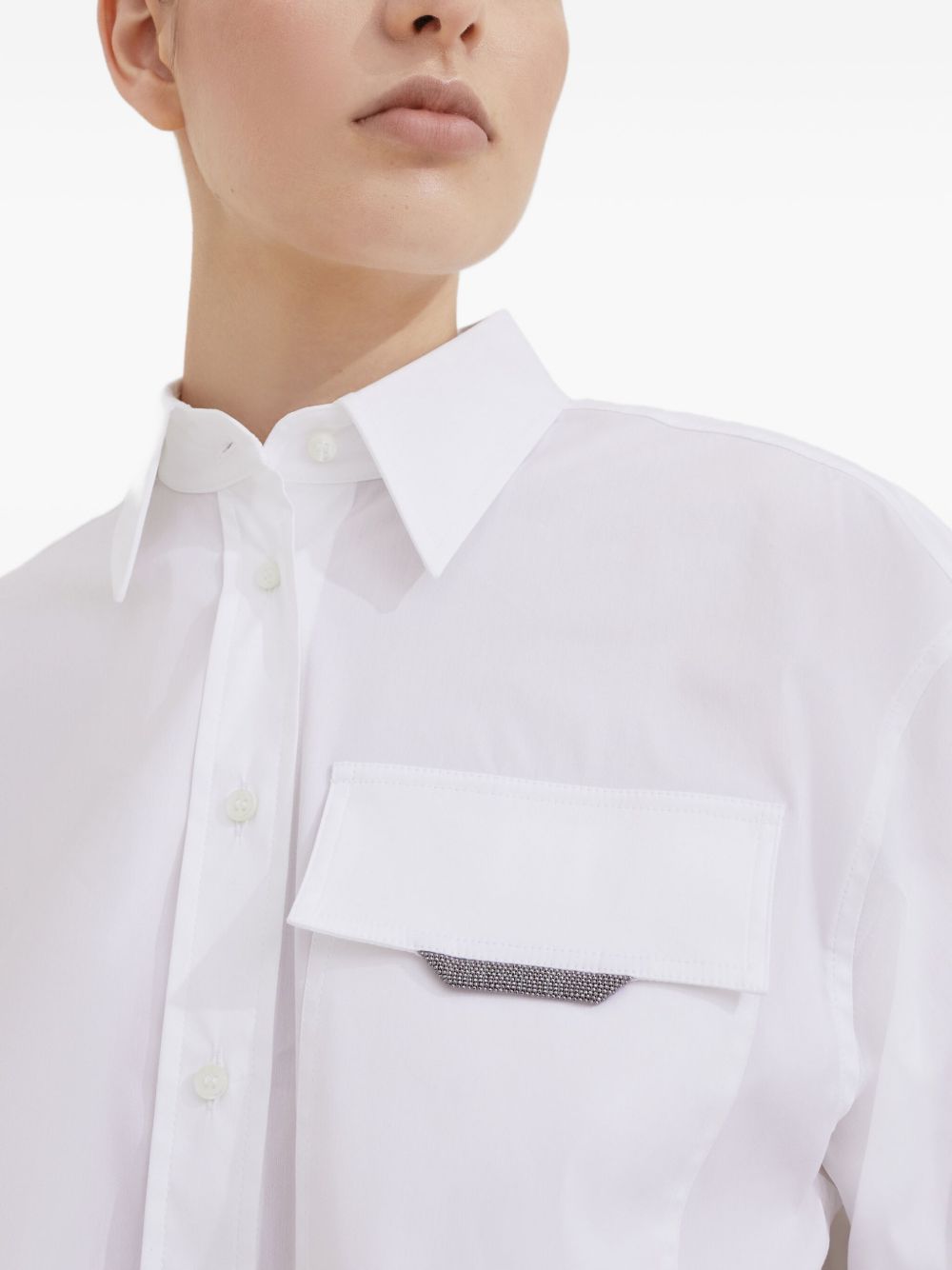 Brunello Cucinelli Shirds White - Image 1