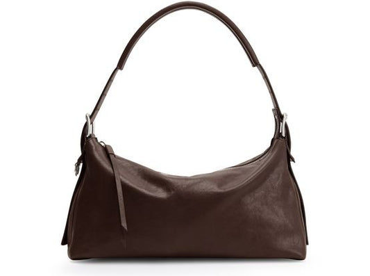 LEMAIRE Belted leather baguette bag - Image 1