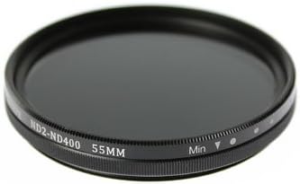 55mm Compatible ND (ND2-ND400) Filter for CANON EOS R10 RF-S18-150 IS STM Lens Kit