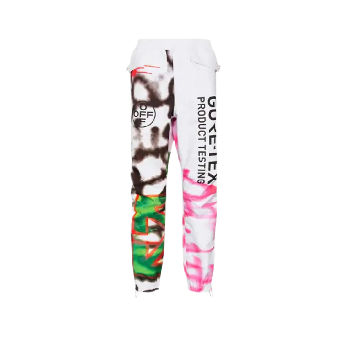 OFF-WHITE GORE-TEX 'PRODUCT TESTING' NYLON PANTS