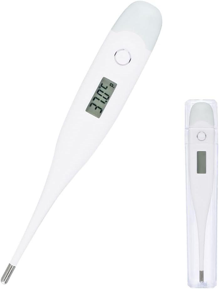 Iris Ohyama DT-701 Thermometer, Underarm Thermometer, White, Medical Device Certification, Easy 10 Second Measurement