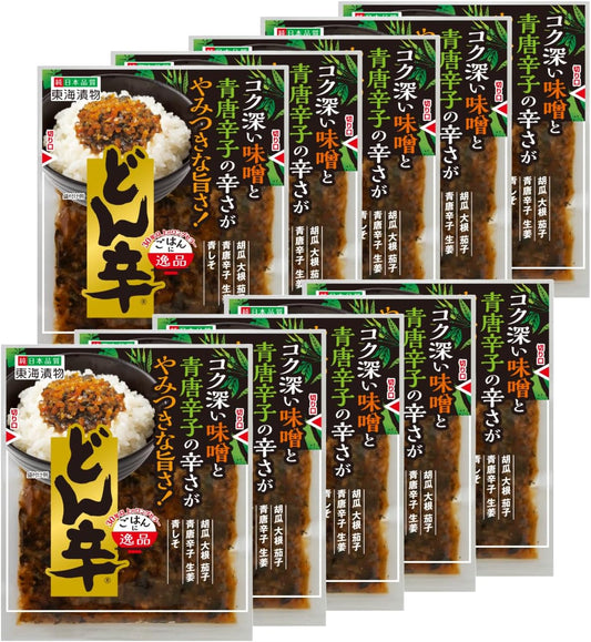 Tokai Tsukemono (Spicy Sauce) 3.2 oz (90 g) (Set of 10)