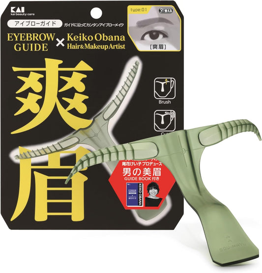 貝印 メンズ アイブローガイド 爽眉 1個 (x 1)