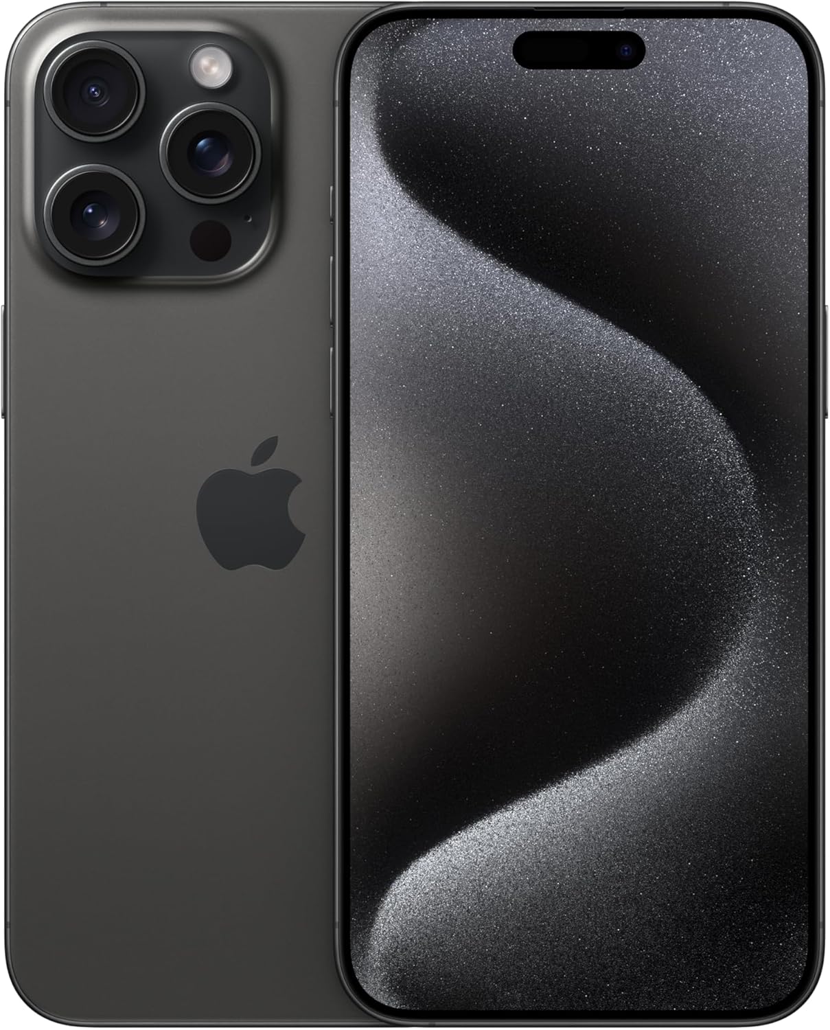 [Refurbished] Apple iPhone 15 Pro MAX 256GB Black Titanium SIM Free 5G Compatible (Refurbished)