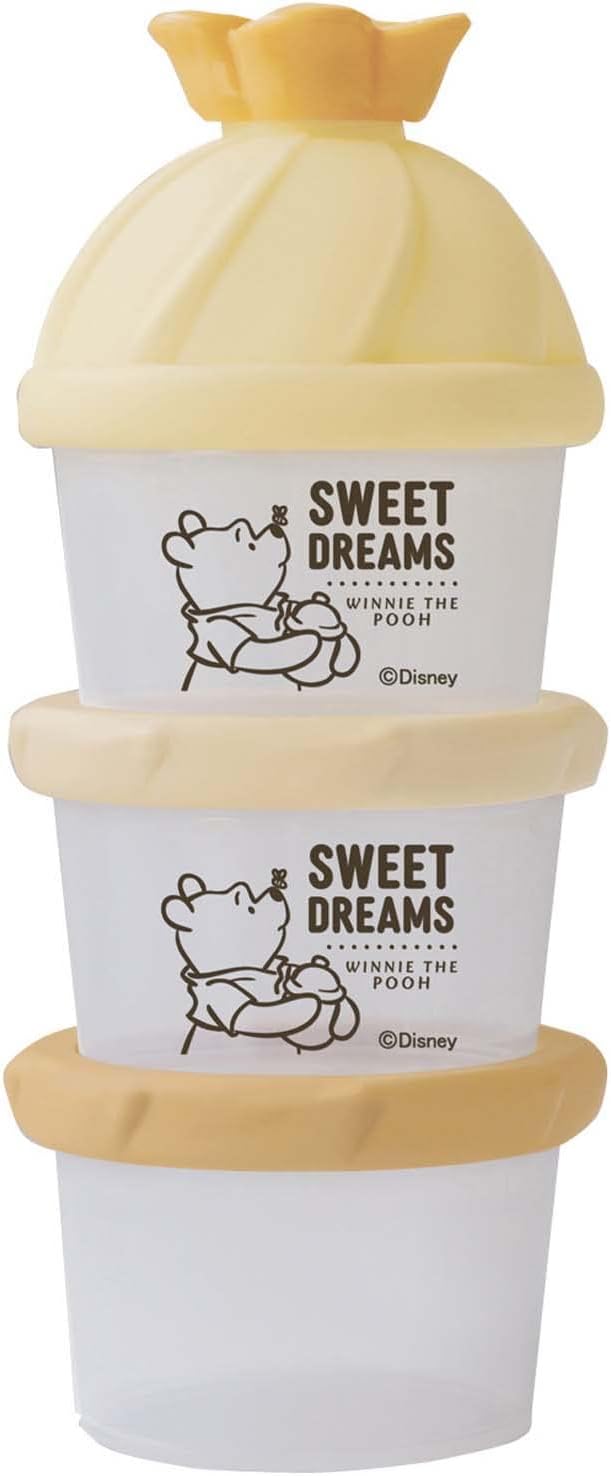 Nishiki Chemical Powder Milk Case, Winnie the Pooh Caramel