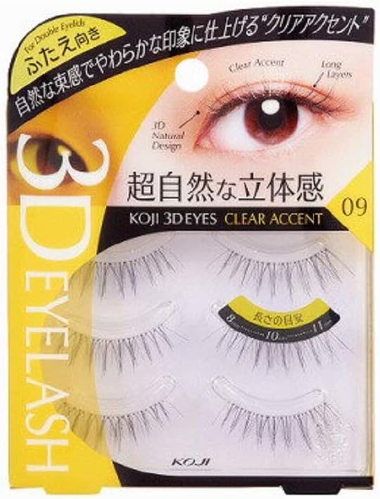 Cozy 3D Eyes Eye Lash 09 Clear Accent (2TE6309)