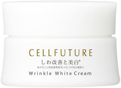 Wrinkle White Cream (1.2 oz (35 g) / Approx. 2 Months Supply, Skin Care, Collagen, Hyaluronic Acid, Skin Care, Niacinamide, Wrinkles, Whitening, Moisturizing, Beauty Ingredient, Protection and