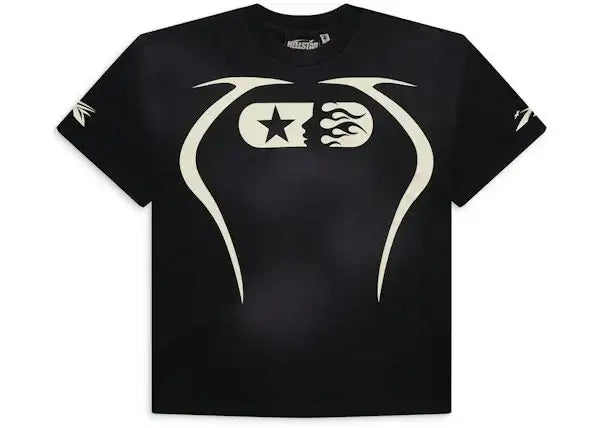 HELLSTAR 'WARM UP' BLACK SWEATSHORT SET