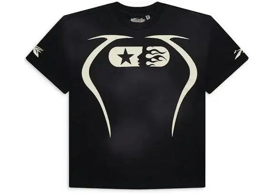 HELLSTAR 'WARM UP' BLACK SWEATSHORT SET