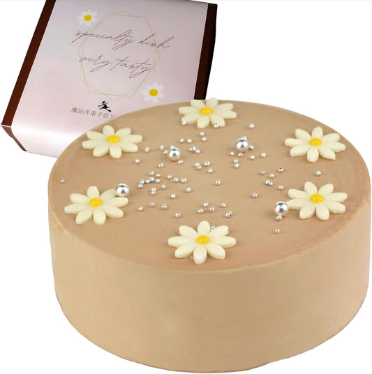 Magical Pastry Shop Solssier Cake Senil Cake Chocolate No. 4 Diameter 5.3 inches (13.5 cm), Service for 2 to 4 People, 10.1 oz (285 g) (Single Item (Candle Only), Sweets, Gift, Birthday Cake