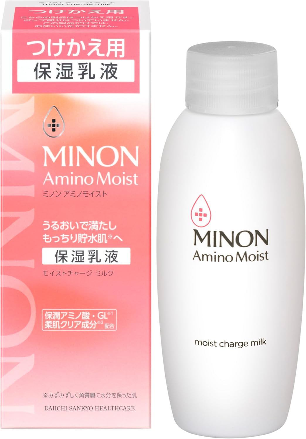 Minon Amino Moist Charged Milk Refill 3.5 oz (100 g), Sample Included