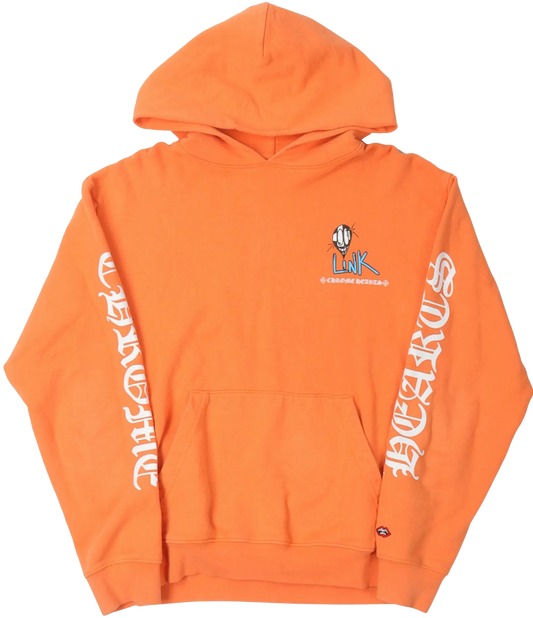 CHROME HEARTS MATTY BOY 'ORANGE' BUILD HOODIE