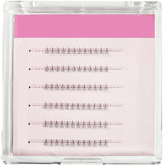 False Eyelashes, For Partial Items, No Glue, Natural, Single Bundle, Daily Use, Bare Face, Makeup, For Beginners, Realistic Type, Easy to Wear, Long Lasting, Natural, Volume Increasing, No