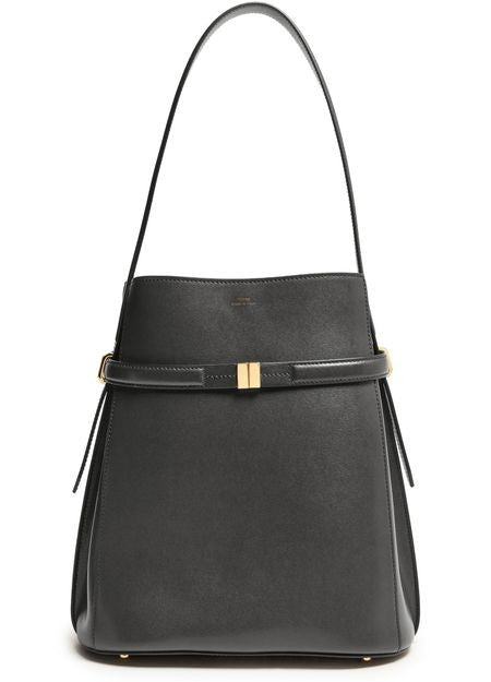 TOTEME Belted leather bucket bag - Image 1