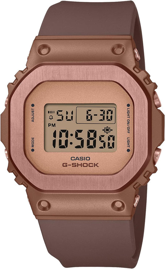 Casio GM-S5600BR-5JF GM-S5600BR-5JF Midsize Model Watch, Metallic, Limited Model / Metal Covered (Bronze), watch