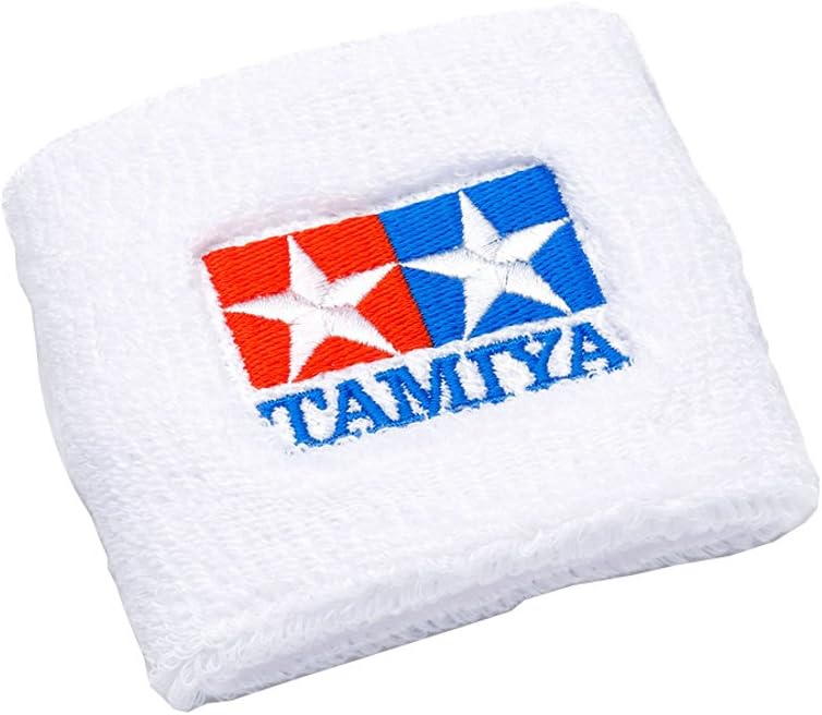 Tamiya Original Goods Wristband, White 67364