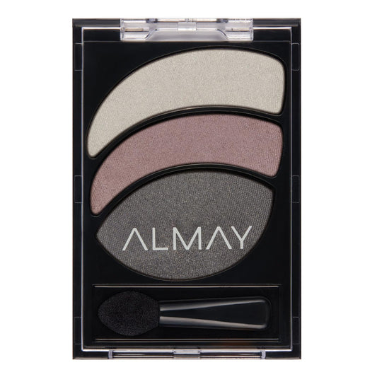 Almay Shadow Trio Paleta, maquillaje de sombra de ojos ahumada de larga duración, tres tonos, hipoalergénico, 040 Lavender Haze, 0.087 onzas